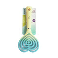 Glitters Heart Italian Design Hairbrush Flexible Bristles All Hair Types HBG228