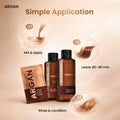 ARGAN COLORING OIL Hair Coloring Cream Kit Argan Oil Caramel 6.35 75 ml