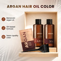 ARGAN COLORING OIL Hair Coloring Cream Kit Argan Oil Caramel 6.35 75 ml