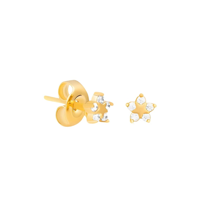 Navarro Shiny Bright Gold Baby Medical Earring