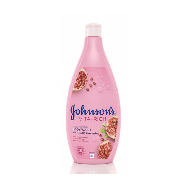 Johnson's Vita-Rich Body Wash, Pomegranate Flower Extract, 750 ml