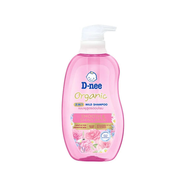 D-nee Organic 2-in-1 Gentle Shampoo Conditioner Soft Shiny Hair 380ml