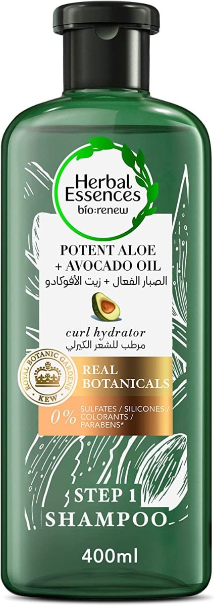 Herbal Essences Potent Alove & Avocado Oil Shampoo Moisturizing Formula 400ml