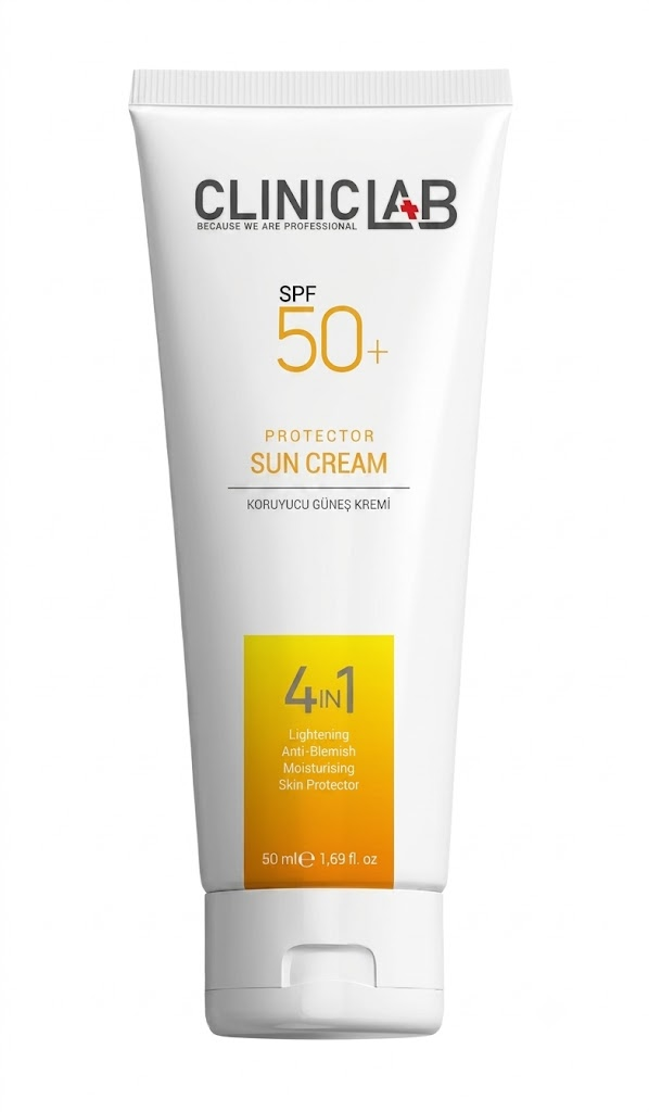 ClinicLab SPF 50+ Protector Sun Cream 4-in-1 Lightweight UVA/UVB 50 ml