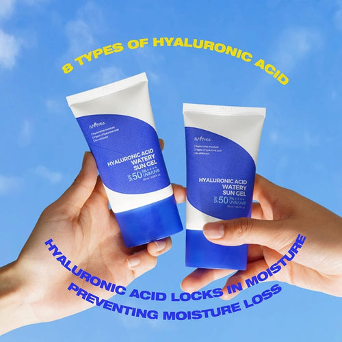 Acentry Hyaluronic Acid Water Gel Sunscreen SPF 50, 2 x 50ml