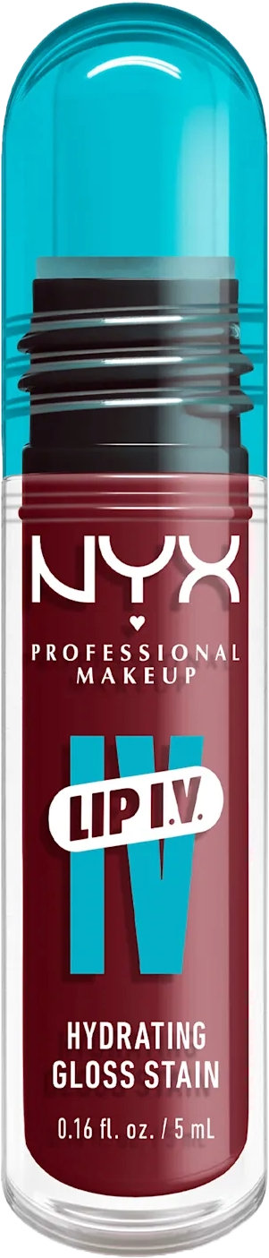 NYX Professional Makeup Lip IV Hydrating Gloss Stain Drippin' in Rose 08