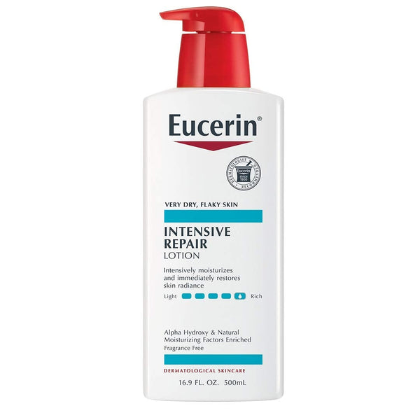 Eucerin Intensive Repair Lotion Fragrance-Free Moisturizer for Dry, Sensitive Skin