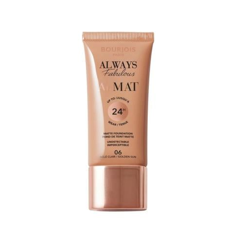 Bourjois Air Mat Foundation Matte Finish Golden Sun 06, 30ml