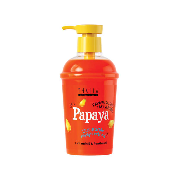 Thalia Cocktail Liquid Hand Soap Papaya Extract, Panthenol and Vitamin E, 400 ml