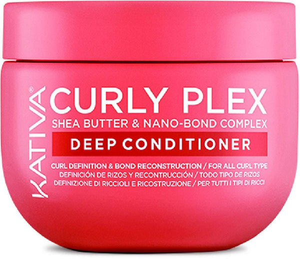Kativa Curly Plex 2-in-1 Hair Conditioner and Mask for Dry Hair 450 ml