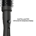 La Belle Quiet Brush Hair Straightening Brush, 60-220C, Black