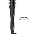 La Belle Quiet Brush Hair Straightening Brush, 60-220C, Black