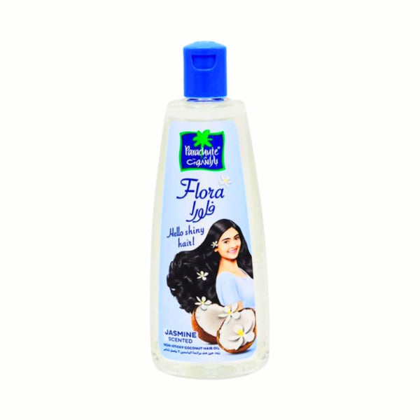 Parachute Flora Jasmine Coconut Hair Oil Lightweight Nourishing Formula 300ml