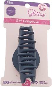 Glitters Glitter Hair Claw Clip GB140, Secure Hold, 1 Piece
