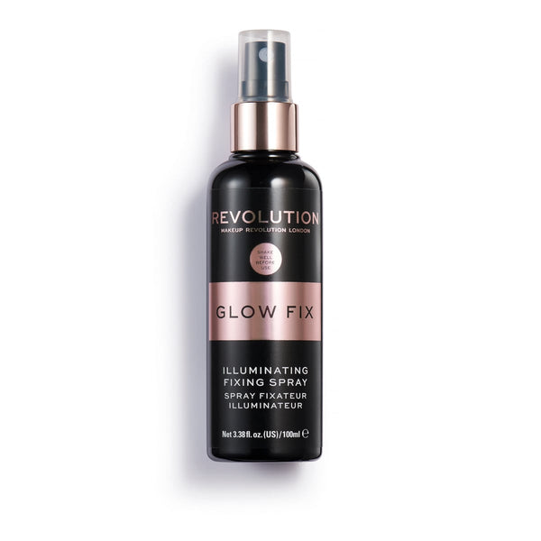 MAKEUP REVOLUTION Glow Fix Illuminating Setting Spray with Hydrating Formula