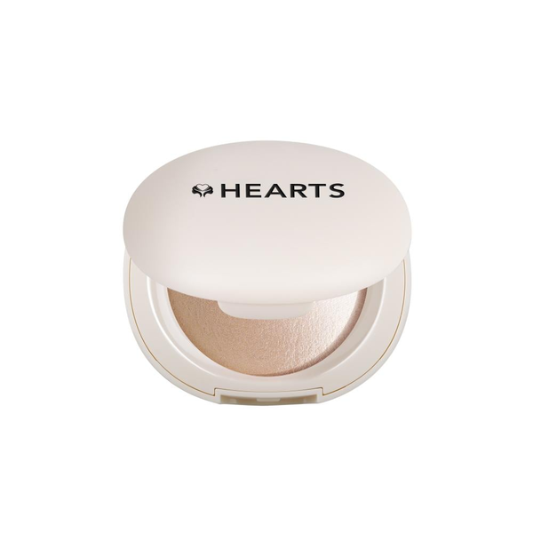 Hearts Diamond Highlighter Natural Gold 002 Pressed Powder