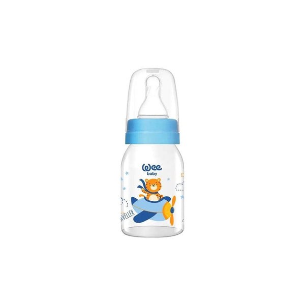 Wee Baby Classic Glass Baby Bottle Natural Flow Nipple 125ml C877