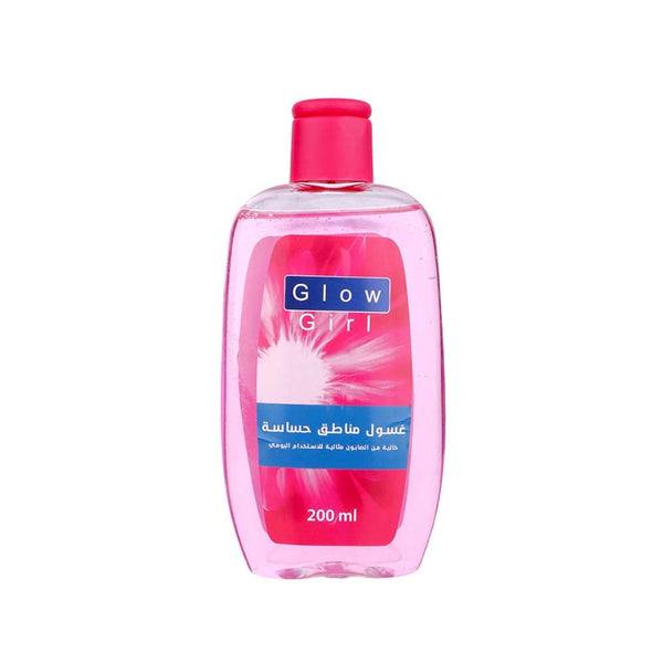 Glow Girl Feminine Wash Gentle Soap-Free Cleanser for Sensitive Areas, 200 ml