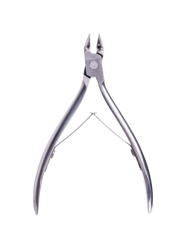 Beauty System Cuticle Scissors Stainless Steel Double Spring Silver BK25-250