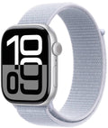 Apple Watch Series 10 GPS Smartwatch Aluminum Case Blue Cloud Sport Loop 46mm