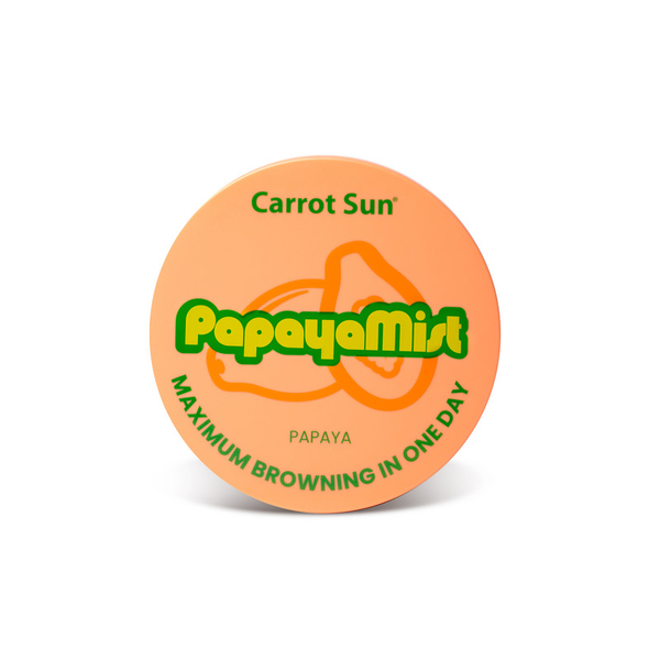 Carrot Sun Tanning Cream Papaya Moisturizing Formula 350ml