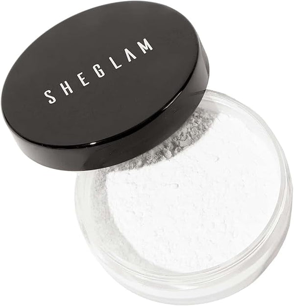 Sheglam Baked Glow Setting Powder, Translucent Talc-Free Loose Powder