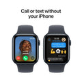Apple Apple Watch SE GPS 44mm Midnight Aluminum Case Sport Band S/M
