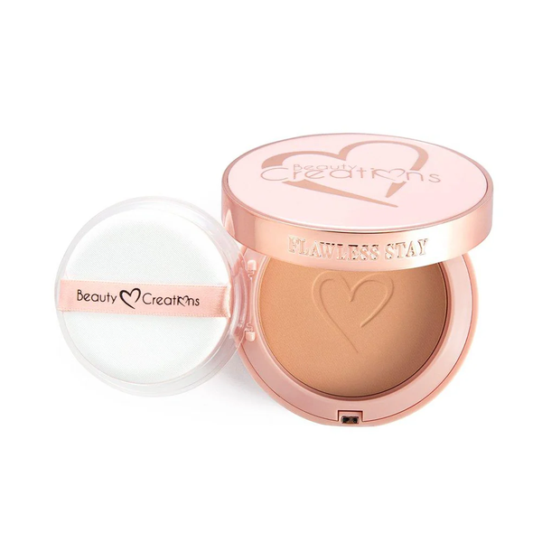 Beauty Creations Flawless Stay Powder Foundation FSP10 Medium to Full Coverage