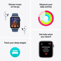Apple Watch SE GPS 40mm Midnight Aluminum Case Sport Band S/M