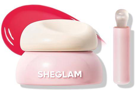 Sheglam Hydra Jelly Pocket Lip Jam Glossy Balm Phytosteryl Oleate Strawberry Splash