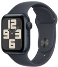 Apple Watch SE GPS 40mm Midnight Aluminum Smartwatch with Midnight Sport Band M/L