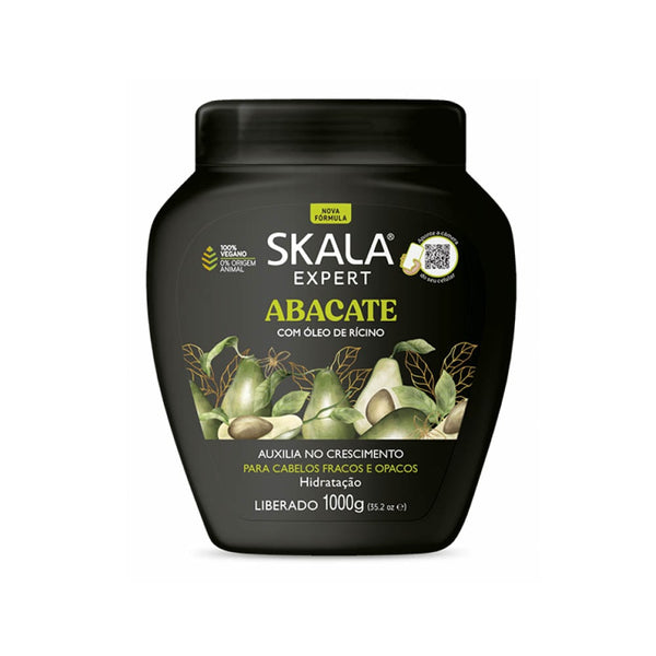 Skala Expert Avocado Hair Treatment Cream, Avocado & Castor Oil, 1000 g