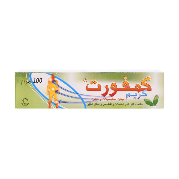 Comfort Comfort Cream Cooling Menthol Camphor