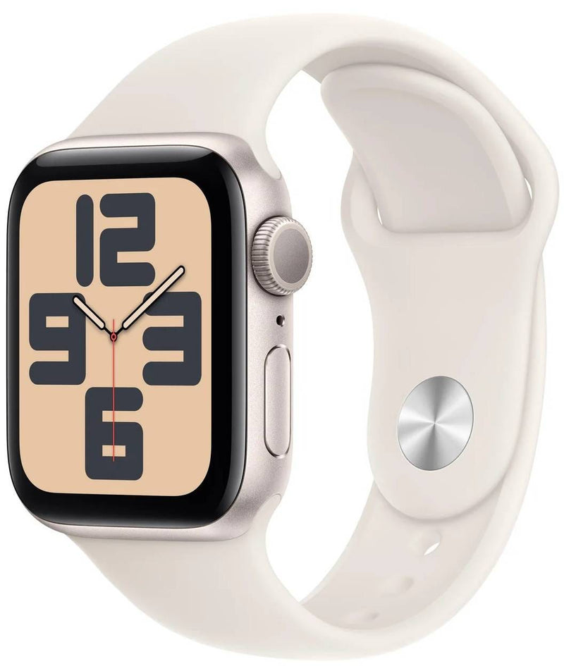Apple Watch SE GPS 40mm Starlight Aluminum Smartwatch Sport Band M/L