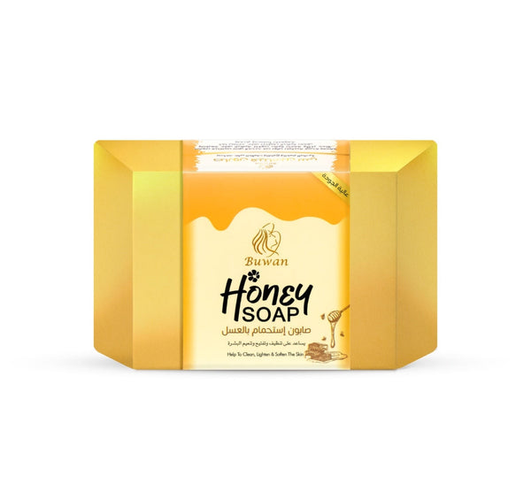 Buwan Honey Soap Bar Moisturizing Cleansing Formula 120 g