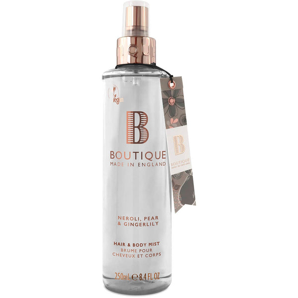 Boutique Neroli, Pear & Gingerlily Hair & Body Mist Spray 250ml