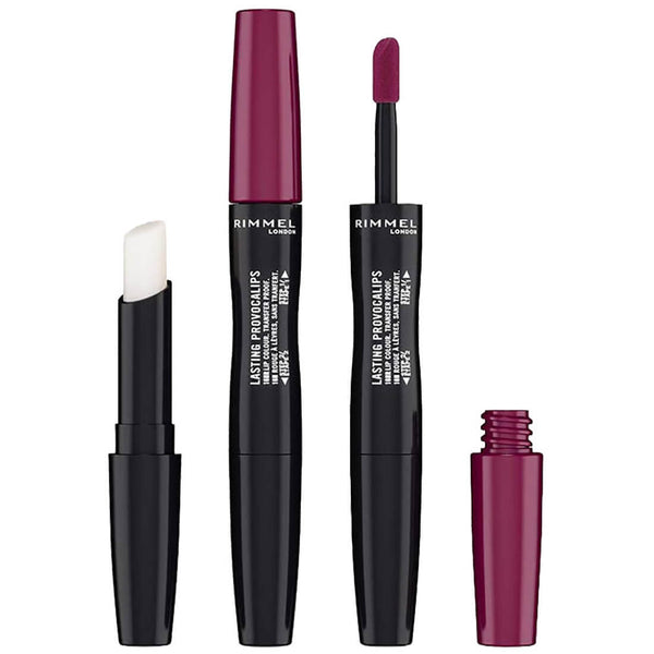 Rimmel Lasting Provocalips Liquid Lipstick Transfer-Proof High-Impact Color 440 Maroon Swoon