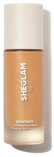 Sheglam Skinfinite Hydrating Foundation Liquid Medium Coverage Golden