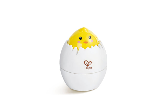 Hape Roll 'n Hatch Pop-Up Egg Toy for Cognitive and Motor Skill Play