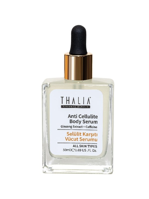 Thalia Anti-Cellulite Body Serum, Caffeine and Ginseng, Fast-Absorbing, 50ml
