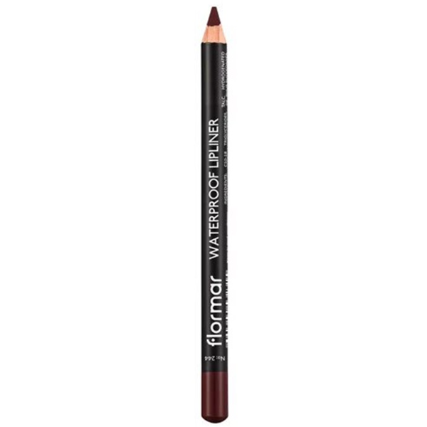 Flormar Lipliner Pincel 244 Lip Pencil Smooth Formula Precise Lip Definition