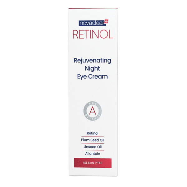 Novaclear Retinol Night Eye Cream Hydrating Formula with Niacinamide 15 mL