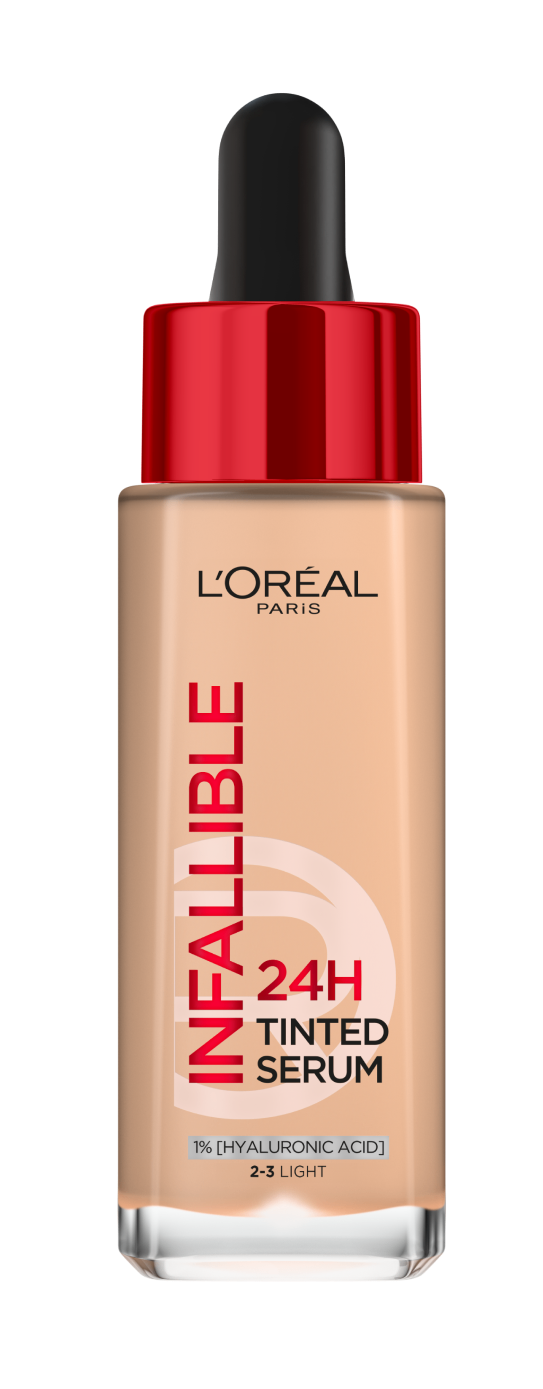 L'Oreal Paris Infallible 24H Tinted Serum Lightweight Radiant Finish Light 2-3