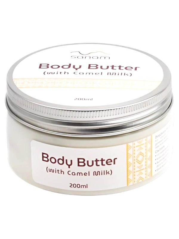 Sanam Camel Milk Body Butter Rich Moisturizing Shea Cocoa Butter 200ml