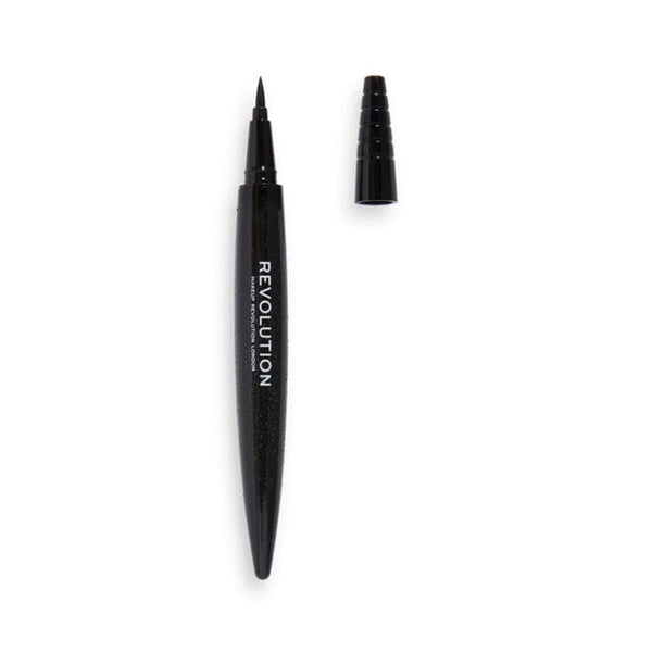 Makeup Revolution Renaissance Waterproof Flick Liquid Eyeliner, Smudge-Proof
