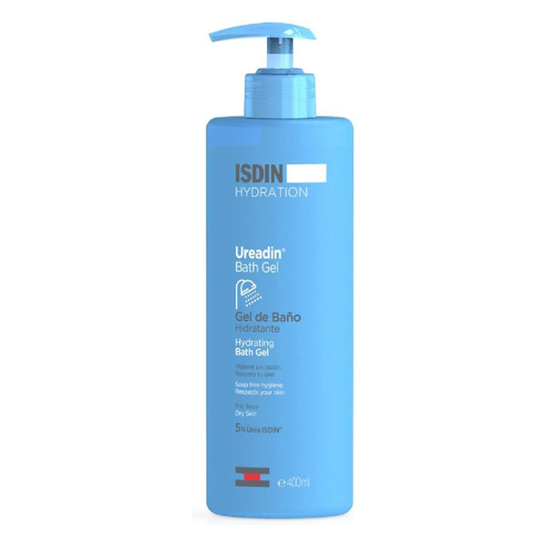 ISDIN Ureadin Hydrating Bath Gel Soap-Free Body Wash with 5% Urea 400ml