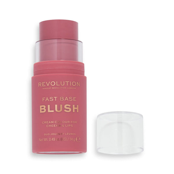 Makeup Revolution Fast Base Blush Stick Creamy Dewy Finish Bare
