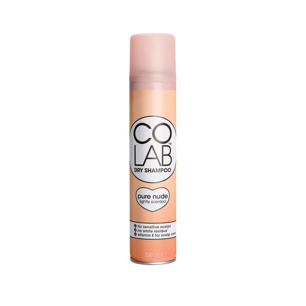 COLAB Pure Nude Dry Shampoo for Sensitive Scalps with Vitamin E, 200 ml