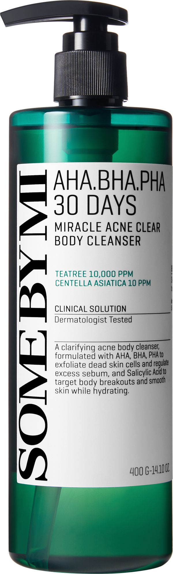 Some By Mi AHA BHA PHA 30 Days Miracle Body Cleanser Liquid Exfoliating 400g