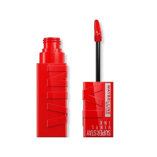 Maybelline Super Stay Vinyl Ink Liquid Lipstick Glossy Finish Red Hot 25